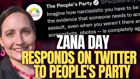 Zana Day Responds To Movement For People's Party Tweet On Her Accusations Of Their Chair Nick Brana