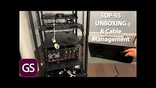 JBL SDP 55 Unboxing & Overview Plus Populating The Naveport Rack And Cable Management