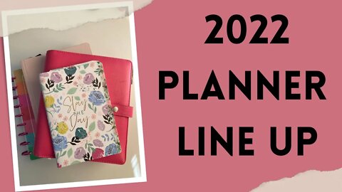 2022 Planner line up