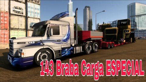 SCANIA 143 Euro Truck Simulator 2 CARGA ESPECIAL