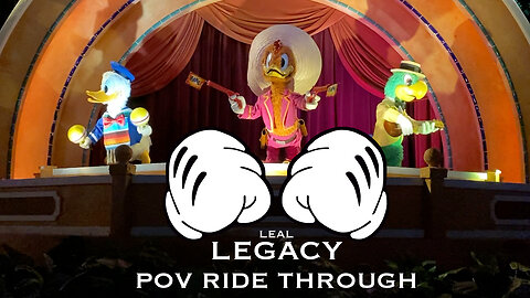 Gran Fiesta Tour Starring The Three Caballeros | EPCOT (POV Ride Through)