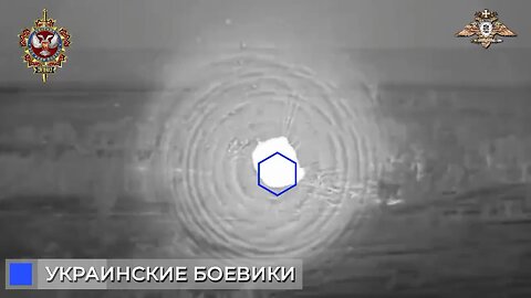 Destruction of the Ukrainian infantry by a hit from an ATGM in the Bakhmut direction