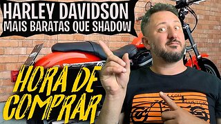 Harley Davidson MAIS BARATAS que SHADOW: Achei 7 motos por menos de 30 mil