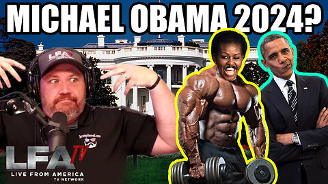 IS MICHELLE OBAMA RUNNING? | LIVE FROM AMERICA 9.13.23 11am