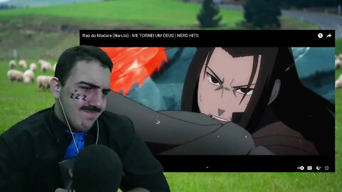 PASTOR REACT Rap do Madara (Naruto) - ME TORNEI UM DEUS | NERD HITS