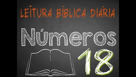 Leitura Bíblica Números 18