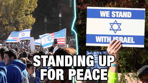 Pro-Israel Rally-Goers Model A Pathway To Peace