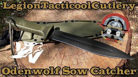 Odenwolf Sow Catcher Double Edge Dagger OUTDOOR USE!