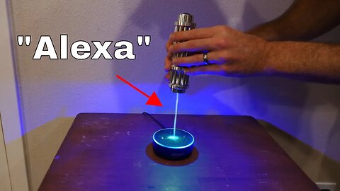 Hacking into an Amazon Echo Using Laser Light to "Speak" to Alexa