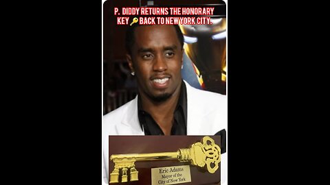 P. Diddy Returns The Honorary Key 🔑 Back To New York City. #Diddy