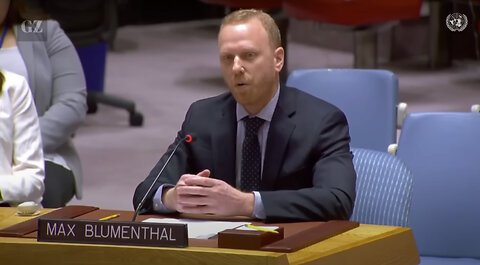 Max Blumenthal addresses UN Security Council on Ukraine aid