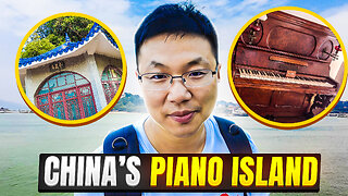 Charming Piano Island in Xiamen China