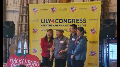 Lily4Congress Campaign Kickoff Event in Canterbury, NH