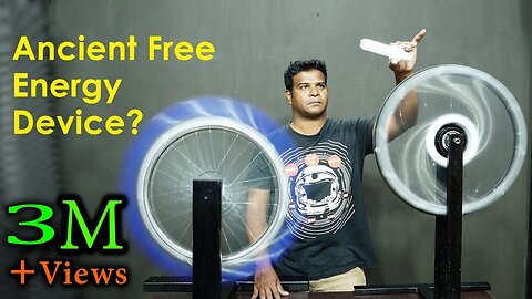 Ancient Free Energy Device Re-created? Original Bhaskara's Wheel | Hindu Temple |