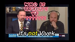 Sebastian Gorka knows who Trump picked as VP