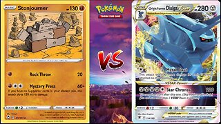 Pokemon TCG Online Stonjourner Claydol VS Dialga VSTAR!!