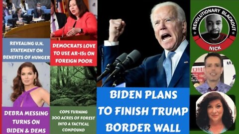 BIDEN PLANS TO FINISH TRUMP BORDER WALL