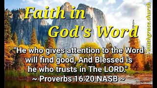 Faith in God's Word : Hasten the Word