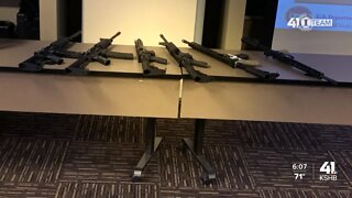 Area law officers received training Tuesday on the growing problem of ghost guns and 3D printed guns