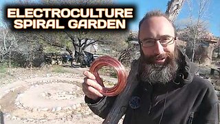 Electroculture Spiral Garden