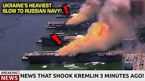 Red Alert In The Russian Navy! Russian Ship Has Been Destroyed!