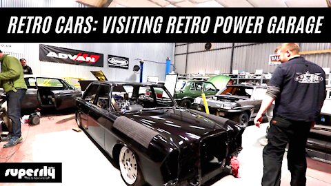 Retro Cars: A visit to Retro Power Garage in England