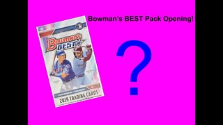 2019 Bowman's Best Pack!