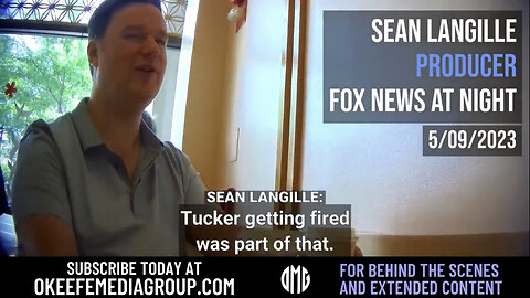 O’Keefe Video: Fox Insider, “Tucker Firing, part of Dominion Settlement”
