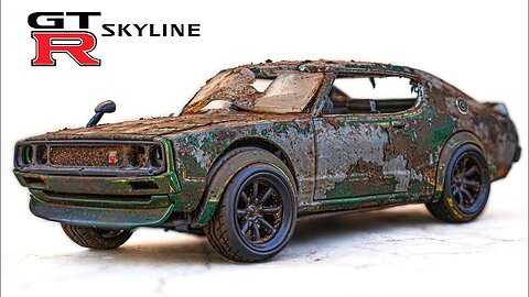 Full Restoration Classic Nissan Skyline GTR model