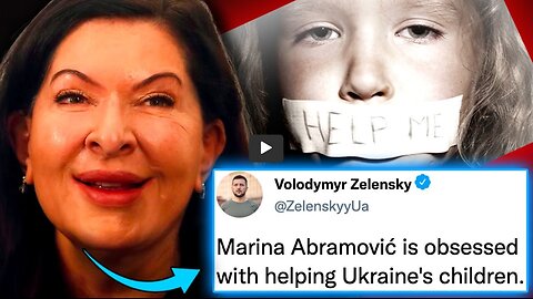 Satanic Pedophile Marina Abramovic Becomes Head of Ukraine’s Adrenochrome Factories