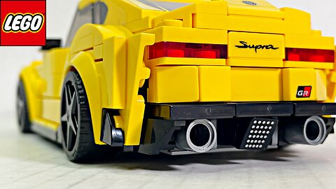 LEGO Speed Champions Toyota GR Supra 76901 Timelapse Build #lego
