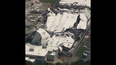 Pfizer pharmaceutical plant in North Carolina has been destroyed by a tornado.