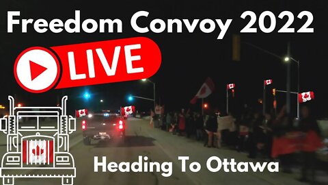 #FreedomConvoy2022 LIVE | All The Supporters! | Heading To Ottawa