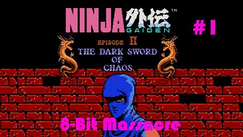 Ninja Gaiden 2: The Dark Sword Of Chaos - NES (Stages 1,2,3)