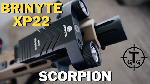 ALL NEW DUAL HEAD GUN LIGHT by Brinyte | XP22 Scorpion