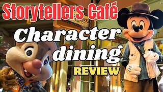 Storytellers Cafe Character Dining Review | Disney Gourmet Gems | Disneyland Resort | MagicalDnA