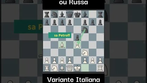 PETROFF SACRIFICA DAMA E DÁ MATE #chess #xadrez #viral