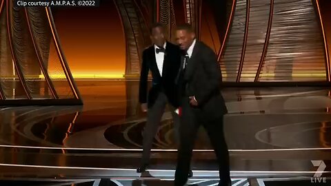 Will Smith smacks Chris Rock on stage of Oscars