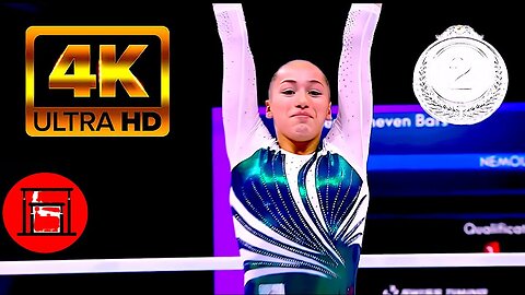 Kaylia NEMOUR🇩🇿🥈Uneven Bars Event Final 2023 Antwerp Worlds (NBC-4K)