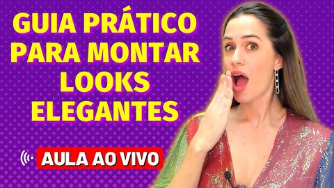 Como Montar Looks Muito Elegantes Com Roupas Paradas - Live #17