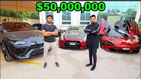 Dubai's Richest Kids New $50,000,000 Mansion and Cars