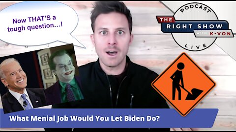 What Job Would You Let Biden Do? (comedian K-von asks hard questions)