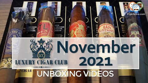 LCC Goes Pedestrian? UNBOXING Luxury Cigar Club for NOVEMBER 2021
