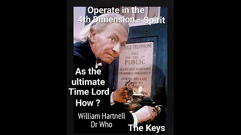 Is the Lord the Ultimate Time Lord ?