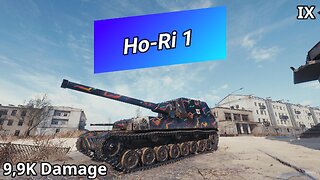 Ho-Ri 1 (9,9K Damage) | World of Tanks