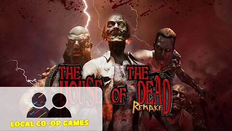 How to Play Local Coop Multiplayer on THE HOUSE OF THE DEAD Remake Gameplay