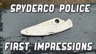 Spyderco Police: First Impressions