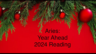 Aries: Unlocking the Mysteries of the Year Ahead 2024 with (The Portal Space Tarot)🧡