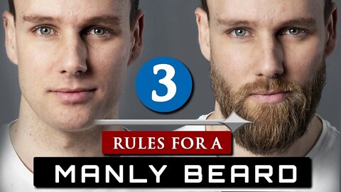 How to GROW and MAINTAIN a BEARD | 3 Beard Rules For Beginners