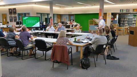 New Milford BOE Facilities Director Matt Cunningham's Presentation of NMHS Fire Damage